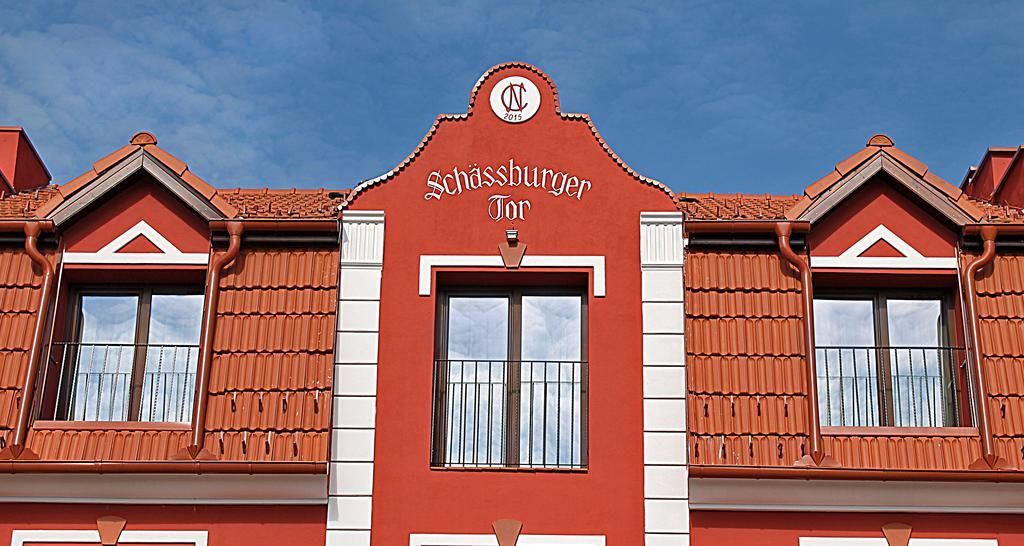 Schassburger Tor Hotell Sighişoara Eksteriør bilde