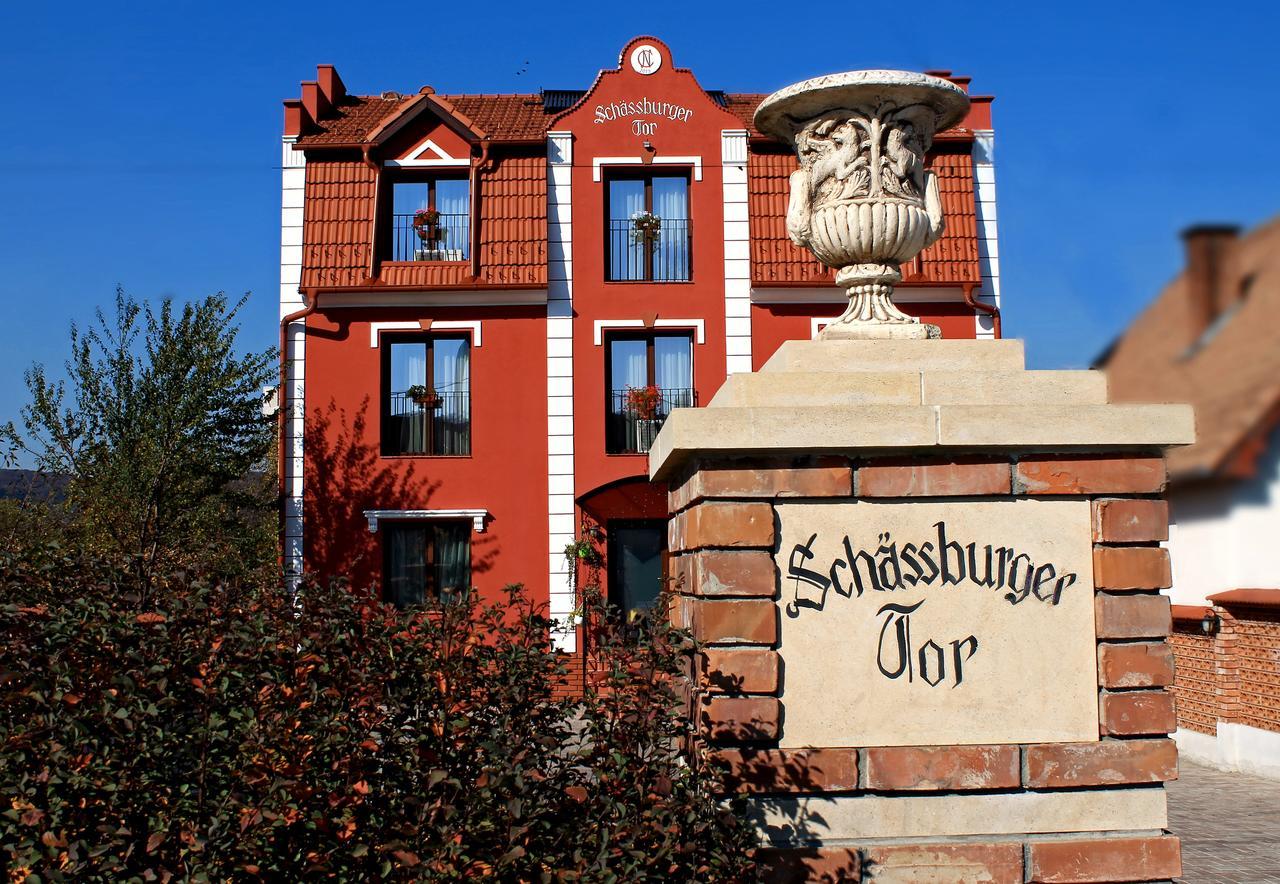 Schassburger Tor Hotell Sighişoara Eksteriør bilde